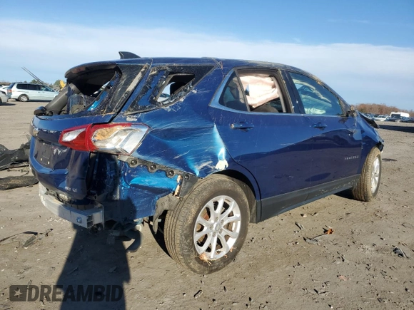 2019 Chevrolet Equinox LT z VIN 3GNAXUEV1KL281332, wystawiony jako Copart lot #82080574 z przebiegiem Nie podano mil oraz Szkoda całkowita • Salvage title. Historia ofert i sprzedaży dostępna na DreamBid. Obrazek 3.