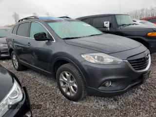 2015 Mazda CX-9 Touring with VIN JM3TB3CA6F0465251, listed as a Copart auction lot 54746275 with 160,889 mi miles and Non Repairable. Bid and sale history available at carsss.com. Image 4.
