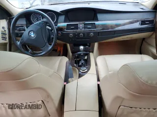 2006 BMW 5 Series 530xi with VIN WBANF735X6CU20504, listed as a Copart auction lot 44840125 with 122,594 mi miles and Clean Title. Bid and sale history available at carsss.com. Image 8.
