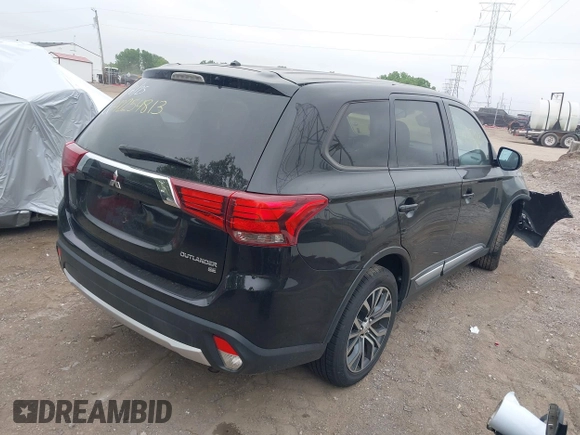 2016 Mitsubishi Outlander SE with VIN JA4AZ3A39GZ011728, listed as a IAAI auction lot 42254813 with 158,875 mi miles and . Bid and sale history available at DreamBid. Image 4.
