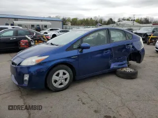 2011 Toyota Prius I with VIN JTDKN3DU2B1441652, listed as a Copart auction lot 53439055 with 179,522 mi miles and Salvage Title. Bid and sale history available at DreamBid. Image 1.