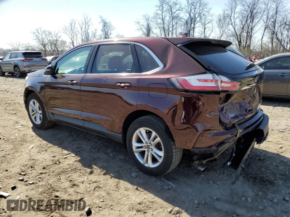 2019 Ford Edge SEL with VIN 2FMPK3J91KBB74051, listed as a Copart auction lot 49826795 with 74,119 mi miles and Salvage Title. Bid and sale history available at carsss.com. Image 2.