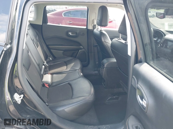 2021 Jeep Compass Altitude with VIN 3C4NJCBB0MT502423, listed as a IAAI auction lot 42006742 with 63,418 mi miles. Bid and sale history available at carsss.com. Image 8.