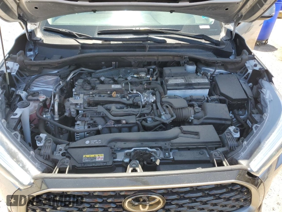 2024 Toyota Corolla Cross XLE с VIN 7MUDAAAG1RV083793, выставлен на аукционе Copart как лот 55105775 с пробегом 55 388 миль миль и Списание • Salvage title. История ставок и продаж доступна на DreamBid. Изображение 11.