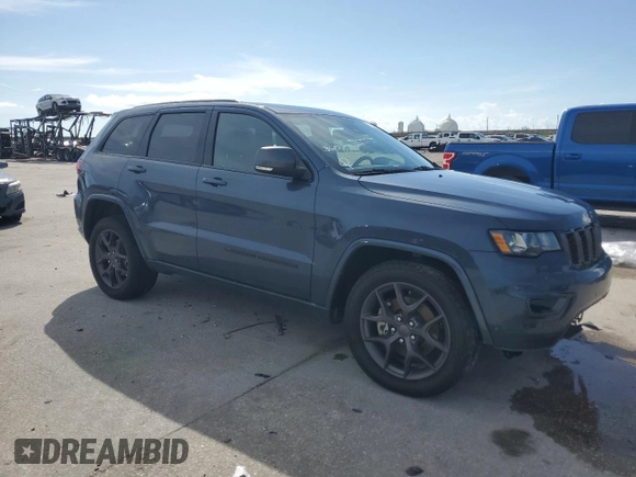 2021 Jeep Grand Cherokee 80th Anniversary с VIN 1C4RJEBG2MC785301, выставлен на аукционе Copart как лот 62085075 с пробегом 67 610 миль миль и Списание • Salvage title. История ставок и продаж доступна на DreamBid. Изображение 4.