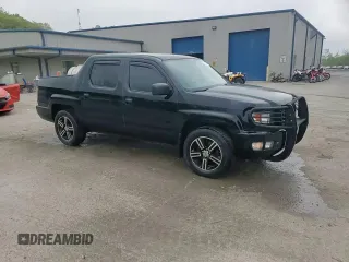 2013 Honda Ridgeline Sport with VIN 5FPYK1F72DB016478, listed as a Copart auction lot 55953095 with 163,435 mi miles and Salvage title. Bid and sale history available at DreamBid. Image 13.