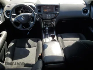 2019 Nissan Pathfinder SV with VIN 5N1DR2MN0KC603021, listed as a Copart auction lot 55785595 with 60,674 mi miles and Salvage title. Bid and sale history available at DreamBid. Image 8.