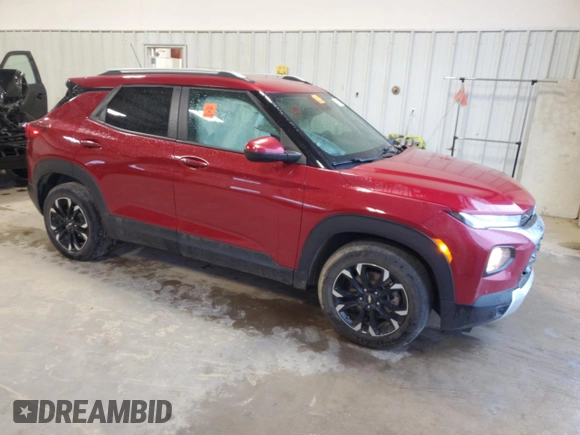2021 Chevrolet TrailBlazer LT with VIN KL79MPS28MB118825, listed as a Copart auction lot 50821085 with 52,320 mi miles and Salvage Title. Bid and sale history available at DreamBid. Image 4.