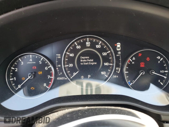 2022 Mazda 3 S с VIN JM1BPAAL4N1509674, выставлен на аукционе Copart как лот 60362605 с пробегом 45 607 миль миль и Списание • Salvage title. История ставок и продаж доступна на DreamBid. Изображение 9.