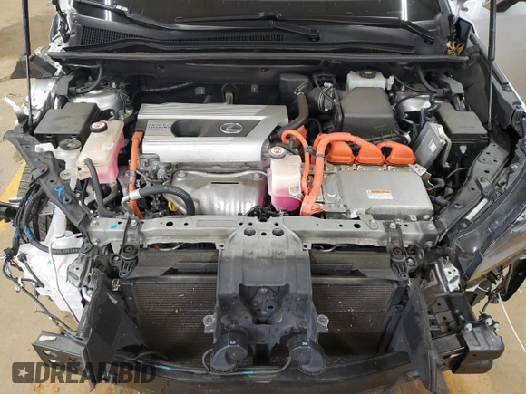 2019 Lexus NX 300h with VIN JTJBJRBZ9K2121314, listed as a Copart auction lot 57136075 with 56,744 mi miles and Salvage title. Bid and sale history available at DreamBid. Image 12.