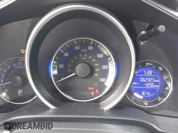 2015 Honda Fit LX with VIN 3HGGK5H52FM762596, listed as a IAAI auction lot 42129871 with 62,323 mi miles and . Bid and sale history available at DreamBid. Image 7.