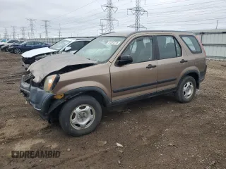 2004 Honda CR-V LX with VIN JHLRD78444C057174, listed as a Copart auction lot 51201275 with 189,331 mi miles and Salvage Title. Bid and sale history available at carsss.com. Image 1.