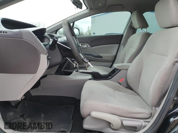 2012 Honda Civic LX with VIN 19XFB2F57CE069900, listed as a Copart auction lot 51695095 with 156,382 mi miles and Salvage Title. Bid and sale history available at DreamBid. Image 7.