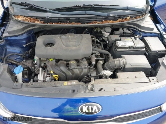 2018 Kia Rio LX with VIN 3KPA24AB0JE136739, listed as a IAAI auction lot 41608119 with 57,629 mi miles. Bid and sale history available at carsss.com. Image 10.