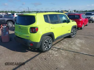 2018 Jeep Renegade Latitude with VIN ZACCJABB6JPJ10039, listed as a IAAI auction lot 42341997 with 91,708 mi miles and . Bid and sale history available at DreamBid. Image 4.
