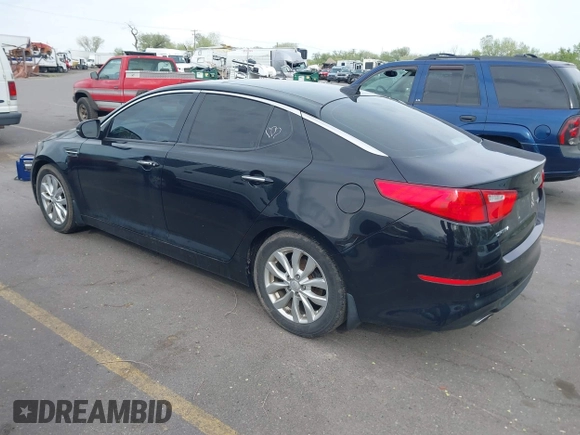 2014 Kia Optima EX with VIN 5XXGN4A7XEG300394, listed as a IAAI auction lot 42117331 with 139,986 mi miles and . Bid and sale history available at carsss.com. Image 3.