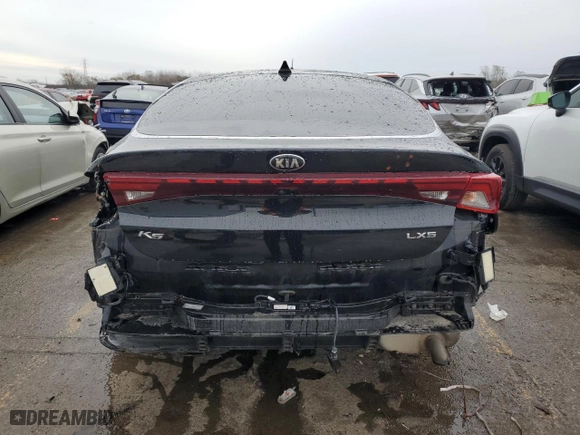 2021 Kia K5 LXS with VIN 5XXG14J25MG071573, listed as a Copart auction lot 81167134 with 0 mi miles and Clean Title. Bid and sale history available at carsss.com. Image 6.