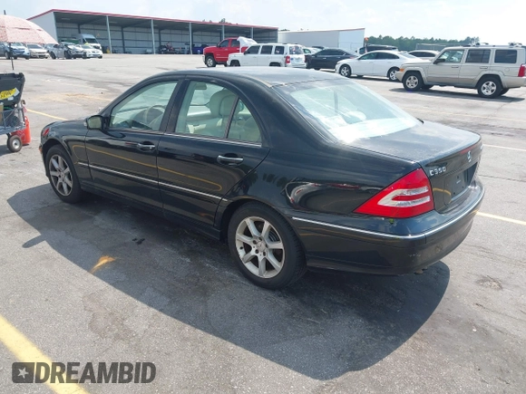 2007 Mercedes-Benz C with VIN WDBRF87HX7F889041, listed as a IAAI auction lot 42648400 with 218,227 mi miles and . Bid and sale history available at DreamBid. Image 3.