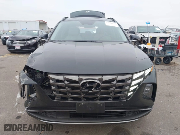 2022 Hyundai Tucson Limited with VIN 5NMJECAE3NH085814, listed as a IAAI auction lot 41058163 with 65,117 mi miles. Bid and sale history available at carsss.com. Image 13.