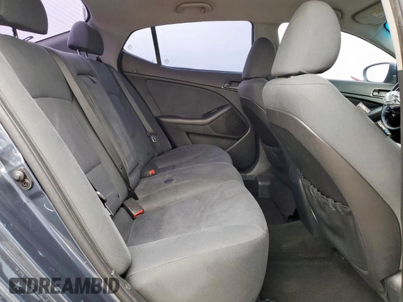 2015 Kia Optima LX with VIN 5XXGM4A76FG383391, listed as a Copart auction lot 55322155 with 168,430 mi miles and Salvage Title. Bid and sale history available at carsss.com. Image 10.