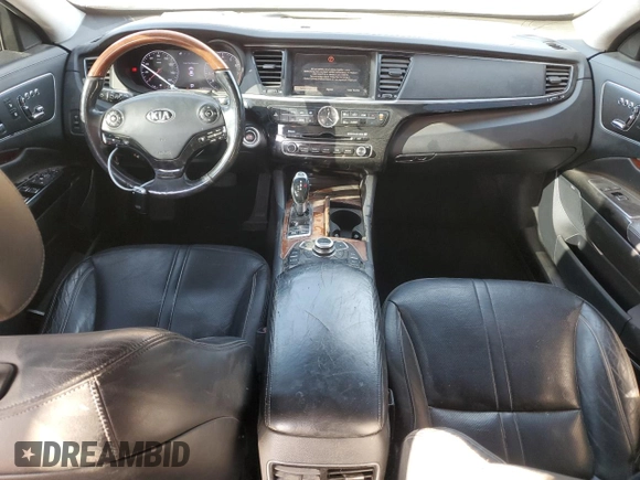 2015 Kia K900 Luxury with VIN KNALW4D42F6017515, listed as a Copart auction lot 47573535 with 143,255 mi miles and Clean title. Bid and sale history available at DreamBid. Image 8.