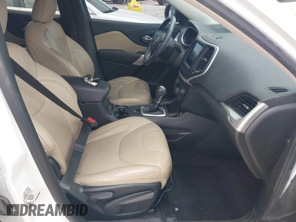 2017 Jeep Cherokee Limited z VIN 1C4PJLDB8HW596380, wystawiony jako IAAI lot #42607357 z przebiegiem 33 407 mil mil oraz . Historia ofert i sprzedaży dostępna na DreamBid. Obrazek 5.
