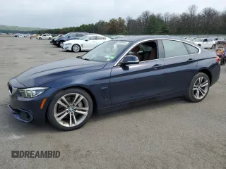 2019 BMW 4 Series 440i xDrive with VIN WBA4J7C51KBM75482, listed as a Copart auction lot 65958444 with 13,791 mi miles and Salvage Title. Bid and sale history available at carsss.com. Image 1.