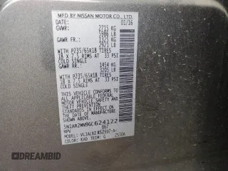 2016 Nissan Pathfinder Platinum с VIN 5N1AR2MN9GC624122, выставлен на аукционе Copart как лот 61268275 с пробегом 158 972 миль миль и Чистый • Clean title. История ставок и продаж доступна на DreamBid. Изображение 12.