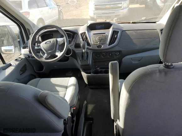 2016 Ford Transit Wagon XL with VIN 1FBAX2CG2GKA32214, listed as a Copart auction lot 83233634 with 95,716 mi miles and Salvage Title. Bid and sale history available at carsss.com. Image 8.