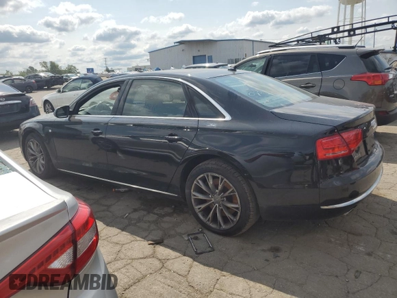 2011 Audi A8 z VIN WAURVAFD9BN005595, wystawiony jako Copart lot #66302644 z przebiegiem 106 610 mil mil oraz Nie do naprawy. Historia ofert i sprzedaży dostępna na DreamBid. Obrazek 2.