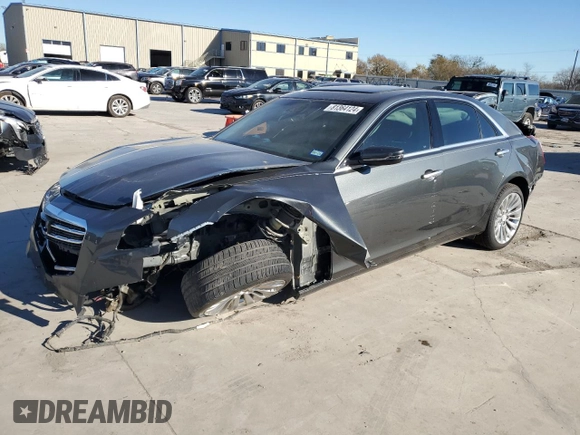 2017 Cadillac CTS Luxury RWD with VIN 1G6AR5SS9H0206423, listed as a Copart auction lot 81364124 with Not Provided miles and Salvage Title. Bid and sale history available at DreamBid. Image 1.