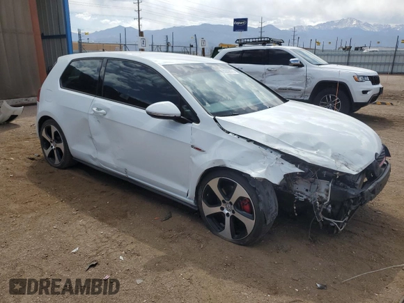 2015 Volkswagen GTI S with VIN 3VWYT7AU2FM045576, listed as a Copart auction lot 53338075 with 94,486 mi miles and Salvage Title. Bid and sale history available at DreamBid. Image 4.