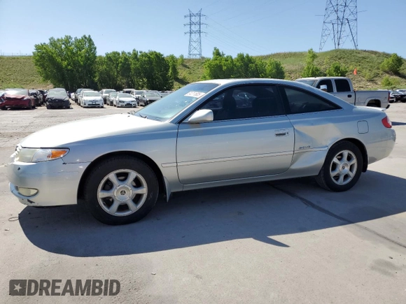 2002 Toyota Solara SE with VIN 2T1CF22P82C571603, listed as a Copart auction lot 61211805 with 157,570 mi miles and Salvage title. Bid and sale history available at DreamBid. Image 1.