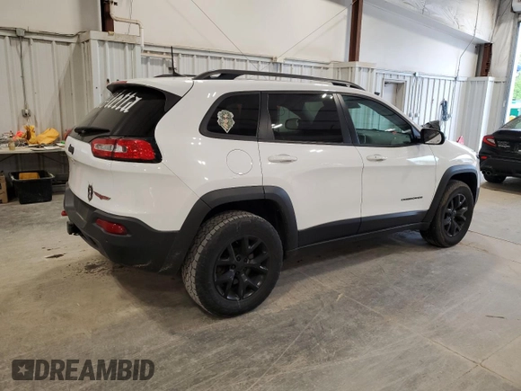 2017 Jeep Cherokee Trailhawk L Plus with VIN 1C4PJMBB4HD214429, listed as a Copart auction lot 58608395 with 117,403 mi miles and Clean title. Bid and sale history available at DreamBid. Image 3.