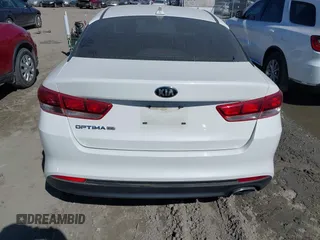 2016 Kia Optima LX with VIN KNAGT4L39G5073865, listed as a IAAI auction lot 41675211 with 120,751 mi miles. Bid and sale history available at carsss.com. Image 16.