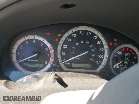2005 Toyota Sienna XLE with VIN 5TDZA22C65S327420, listed as a Copart auction lot 55934275 with 174,155 mi miles and Salvage title. Bid and sale history available at DreamBid. Image 9.