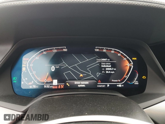2023 BMW X6 xDrive40i z VIN 5UXCY6C03P9P48220, wystawiony jako Copart lot #51660845 z przebiegiem 24 947 mil mil oraz Szkoda całkowita • Salvage title. Historia ofert i sprzedaży dostępna na DreamBid. Obrazek 9.