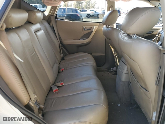 2006 Nissan Murano S with VIN JN8AZ08T56W428732, listed as a Copart auction lot 46136675 with 140,129 mi miles and Salvage Title. Bid and sale history available at carsss.com. Image 12.