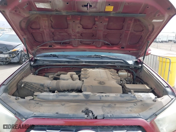 2011 Toyota 4Runner SR5 with VIN JTEZU5JR5B5014743, listed as a IAAI auction lot 41526424 with 248,572 mi miles. Bid and sale history available at carsss.com. Image 10.