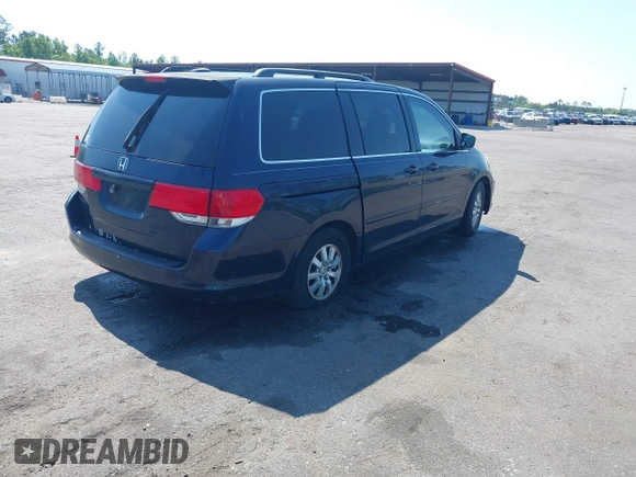 2008 Honda Odyssey EX-L with VIN 5FNRL38778B094070, listed as a IAAI auction lot 41842536 with 211,390 mi miles. Bid and sale history available at carsss.com. Image 4.