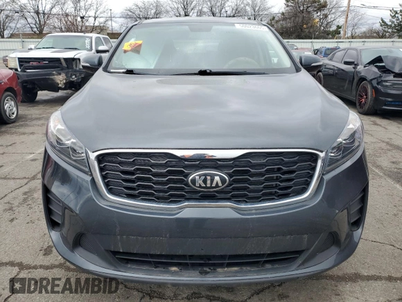 2020 Kia Sorento LX with VIN 5XYPG4A34LG646456, listed as a Copart auction lot 50023665 with 93,494 mi miles and Salvage Title. Bid and sale history available at carsss.com. Image 5.