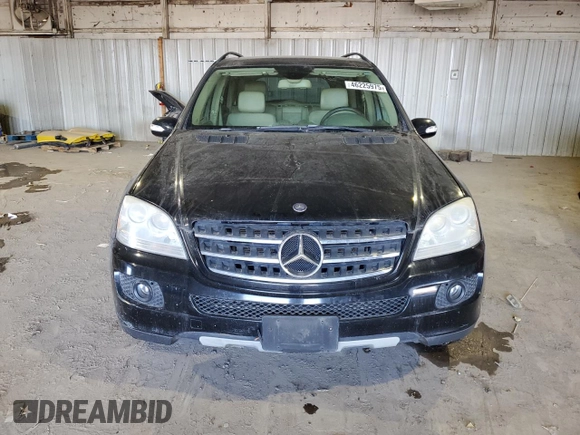 2007 Mercedes-Benz M 350 with VIN 4JGBB86E77A214200, listed as a Copart auction lot 46225975 with 182,352 mi miles and Clean Title. Bid and sale history available at DreamBid. Image 5.