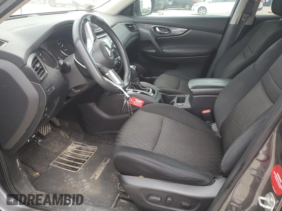2017 Nissan Rogue SL with VIN 5N1AT2MT7HC842819, listed as a Copart auction lot 50465655 with 167,838 mi miles and Clean title. Bid and sale history available at DreamBid. Image 7.