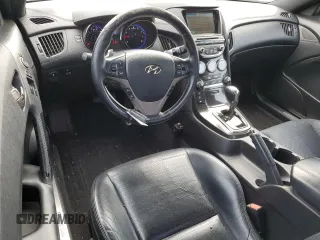 2013 Hyundai Genesis Coupe R-Spec with VIN KMHHU6KJ8DU104908, listed as a Copart auction lot 45586515 with 83,554 mi miles and Salvage title. Bid and sale history available at DreamBid. Image 8.