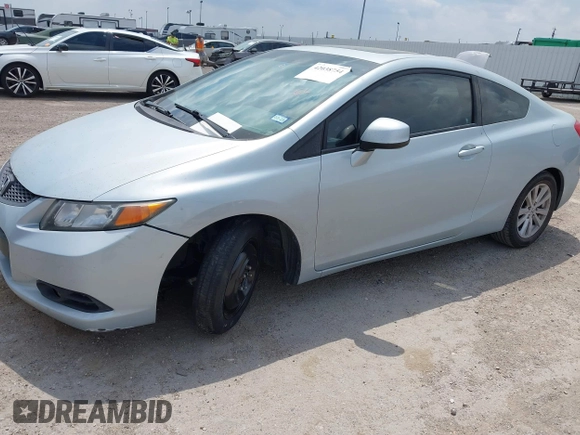 2012 Honda Civic Cpe EX-L with VIN 2HGFG3B12CH532204, listed as a IAAI auction lot 42038754 with 190,675 mi miles. Bid and sale history available at carsss.com. Image 6.