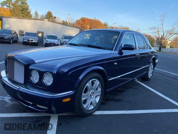 2008 Bentley Arnage with VIN SCBLC47J48CX12700, listed as a Copart auction lot 55392345 with 72,001 mi miles and Clean Title. Bid and sale history available at DreamBid. Image 2.
