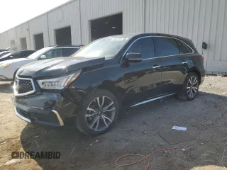 2020 Acura MDX Technology with VIN 5J8YD3H59LL018154, listed as a Copart auction lot 55801495 with 115,411 mi miles and Non Repairable. Bid and sale history available at carsss.com. Image 1.