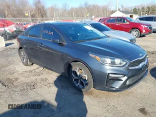 2020 Kia Forte LXS with VIN 3KPF24AD0LE205892, listed as a IAAI auction lot 41768619 with 106,913 mi miles. Bid and sale history available at carsss.com. Image 1.