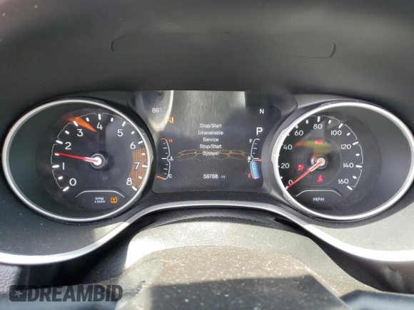 2020 Jeep Compass Limited с VIN 3C4NJDCB2LT221789, выставлен на аукционе Copart как лот 53575265 с пробегом 58 798 миль миль и Чистый • Clean title. История ставок и продаж доступна на DreamBid. Изображение 9.