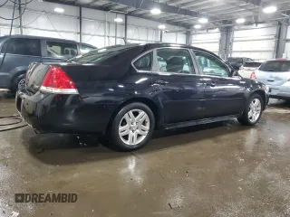 2016 Chevrolet Impala LT with VIN 2G1WB5E37G1102357, listed as a Copart auction lot 45478315 with 191,530 mi miles and Salvage Title. Bid and sale history available at DreamBid. Image 3.